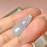 A-Grade Natural Faint Lilac Jadeite Hulu (Calabash) Pendant No.171287