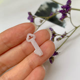SOLD OUT: A-Grade Natural Lavender Jadeite Key Pendant No.220400
