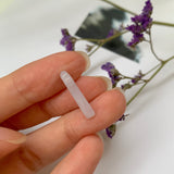 SOLD OUT: A-Grade Natural Lavender Jadeite Key Pendant No.220400