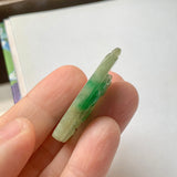 A-Grade Natural Green Jadeite Phoenix and Dragon Pendant No.171265