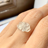 SOLD OUT - 5 cts Icy A-Grade Natural Jadeite Lotus Flower No.130378