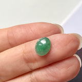 2.3 cts A-Grade Natural Bluish Green Jadeite Oval Cabochon No.220656