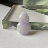 A-Grade Natural Lavender Jadeite Hulu (Calabash) Pendant No.171851