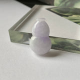 A-Grade Natural Lavender Jadeite Hulu (Calabash) Pendant No.171851