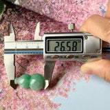 A-Grade Natural Green Jadeite Hulu (Calabash) Pendant No.171850
