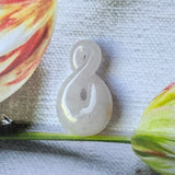 A-Grade Natural Lilac Jadeite Eternity Knot No.8 Pendant No.171857