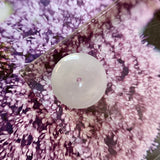 A-Grade Natural Lilac Jadeite Donut Pendant No.171860