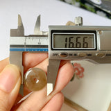 A-Grade Natural Brownish Grey Jadeite Donut No.171866