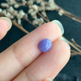 1.55ct A-Grade Natural Purple Jadeite Oval Cabochon No.130165