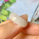 SOLD OUT - 16.1mm A-Grade Natural Jadeite Ring Band No.162242