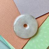 A-Grade Natural Jadeite Donut Pendant No.220548