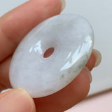 A-Grade Natural Jadeite Donut Pendant No.220548