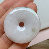 A-Grade Natural Jadeite Donut Pendant No.220548