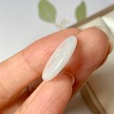 SOLD OUT: A-Grade Natural Lilac Jadeite Donut Pendant No.171867