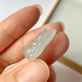 A-Grade Natural Jadeite Buddha Pendant No.171876