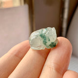 A-Grade Natural Floral Jadeite Pixiu No.171726