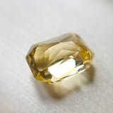 2.55ct Emerald Natural Yellow Sapphire No.12009