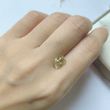 2.55ct Emerald Natural Yellow Sapphire No.12009