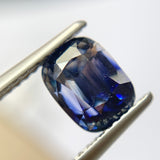 2.21ct Cushion Natural Blue Sapphire No.12010