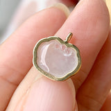 Icy A-Grade Jadeite Bespoke Ruyi Pendant No.171734