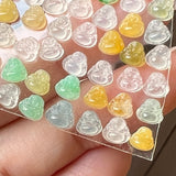 A-Grade Natural Jadeite Ultra Mini (4.5mm) Buddha Pendant No: 171720