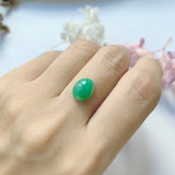 Custom Jade Cabochon Ring No.130213