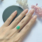 Custom Jade Cabochon Ring No.130213