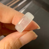 16mm Icy A-Grade Natural Jadeite Ring Band No.162251