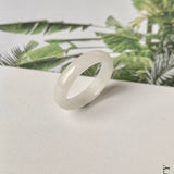 SOLD OUT: 16mm A-Grade Natural Lilac Jadeite Ring Band No.162256