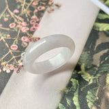 SOLD OUT: 16mm A-Grade Natural Lilac Jadeite Ring Band No.162259