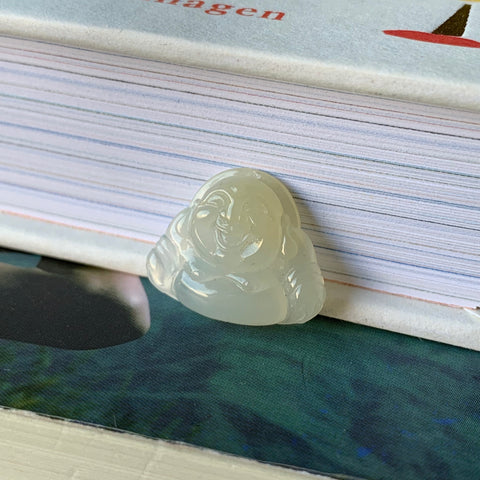 A-Grade Natural Jadeite Buddha Pendant No.170750