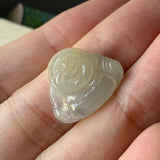 A-Grade Natural Jadeite Buddha Pendant No.170750