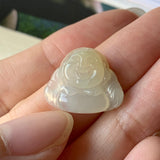 A-Grade Natural Jadeite Buddha Pendant No.170750