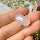 SOLD OUT: 11.20cts Icy A-Grade Natural Lilac Jadeite Fancy Shape (Saddle Top) No.130344