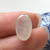 2.90ct Icy A-Grade Natural Jadeite Oval Cabochon Piece No.130051