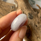 A-Grade Natural Light Lavender Jadeite Donut No.171747