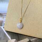 SOLD OUT: A-Grade Lavender Jadeite Bespoke Cabochon Pendant No.600140