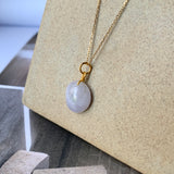 SOLD OUT: A-Grade Lavender Jadeite Bespoke Cabochon Pendant No.600140