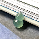 SOLD OUT - Icy A-Grade Natural Green Jadeite Calabash (Hulu) No.171414