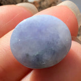 12.75ct A-Grade Type A Natural Purple Jadeite Jade Oval Cabochon Piece No.130062