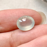 3ct Highly Icy A-Grade Natural Jadeite Oval Cabochon No.130185