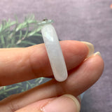 19.2mm A-Grade Natural Jadeite Bespoke Joseon Ring (Sakura Flower) No.162269