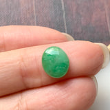 2.05 cts A-Grade Natural Green Jadeite Cabochon No.130350