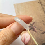 15.1mm A-Grade Natural Lilac Jadeite Ring Band No.162268