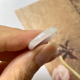 16.1mm A-Grade Natural Lilac Jadeite Ring Band No.162271