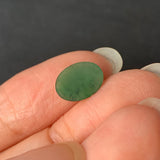 1.55ct A-Grade Natural Green Jadeite Oval Cabochon No.220447