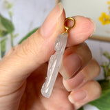 SOLD OUT: Icy A-Grade Natural Jadeite Goddess of Mercy Pendant No.171764