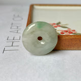 SOLD OUT: A-Grade Natural Jadeite Donut Pendant No.220566