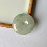 SOLD OUT: A-Grade Natural Jadeite Donut Pendant No.220566