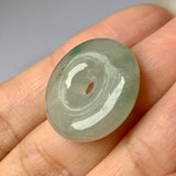 SOLD OUT: A-Grade Natural Jadeite Donut Pendant No.220566